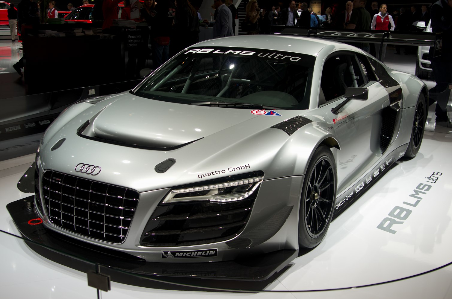 Aerodynamic front design and aggressive racing styling