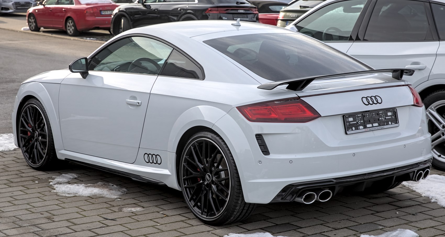 3/4 rear-left view
