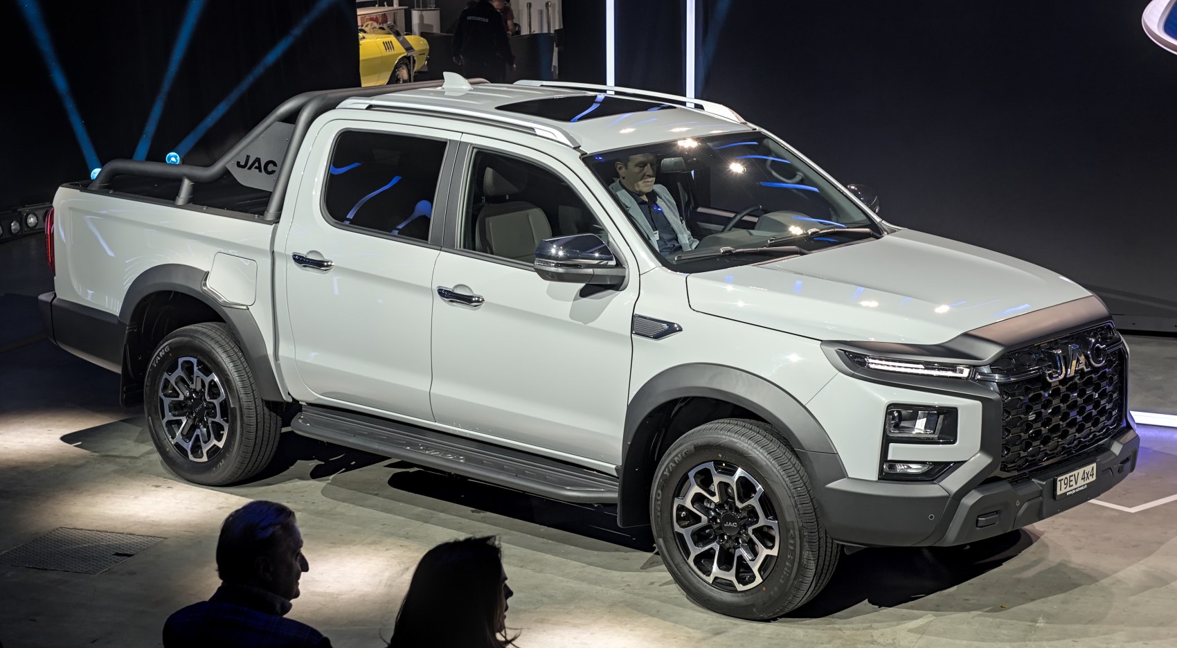 Double cab pickup with LED headlights and rugged alloy wheels