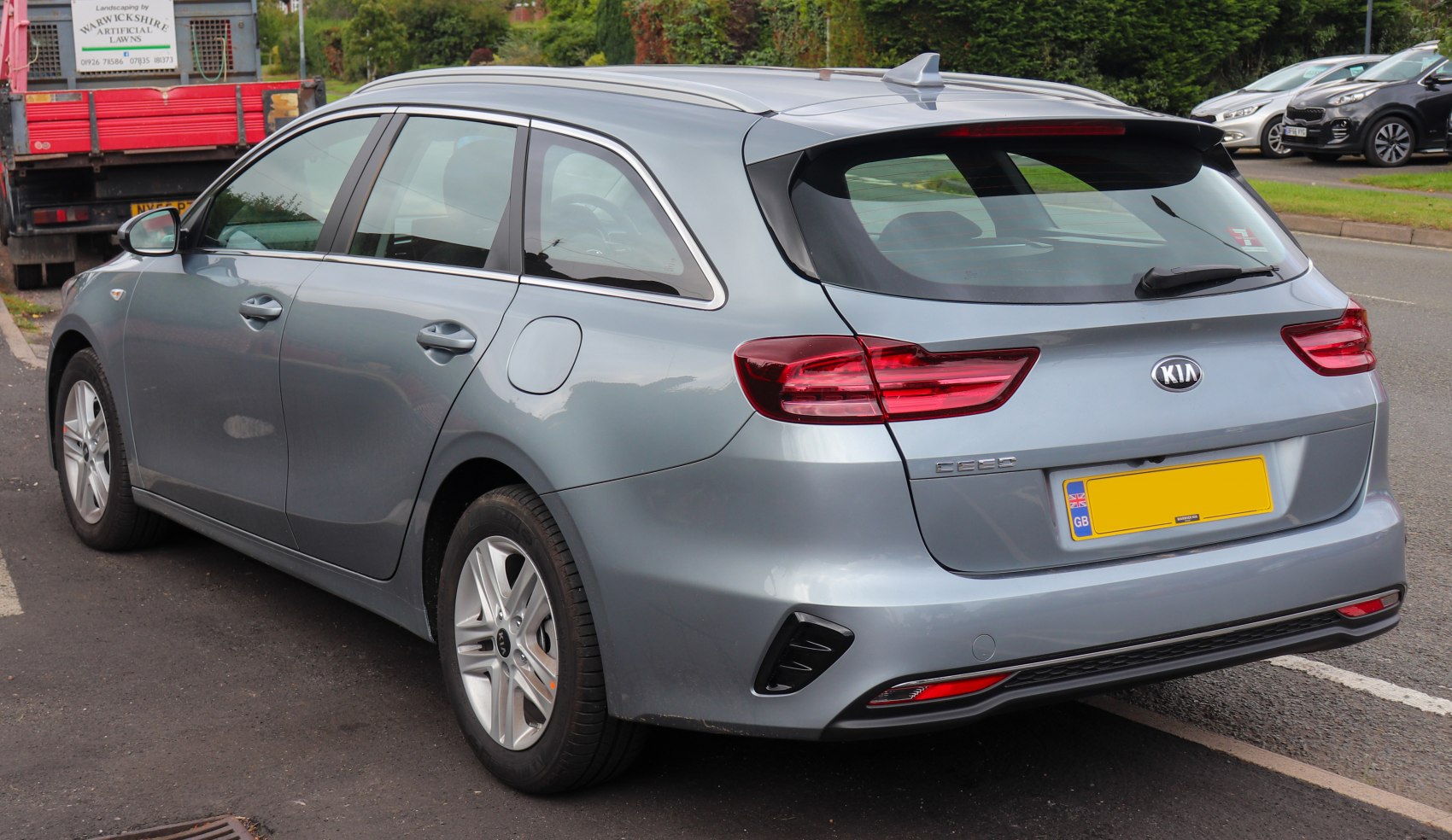3/4 rear-left view