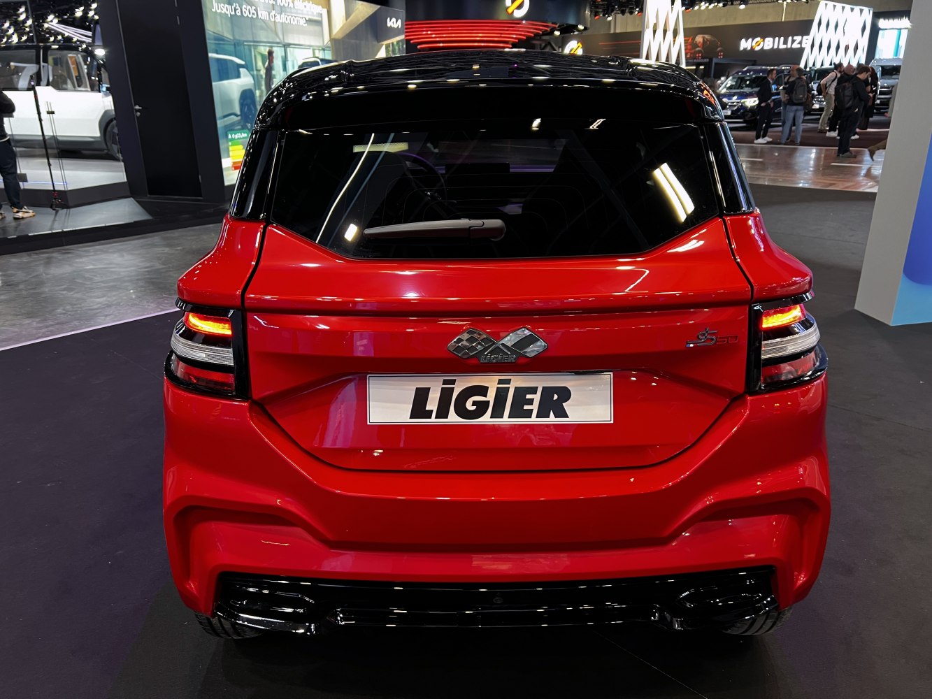 rear view
