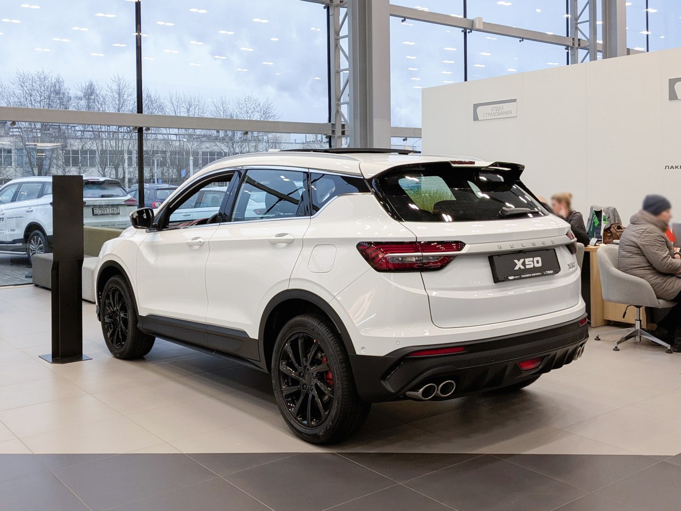 3/4 rear-left view