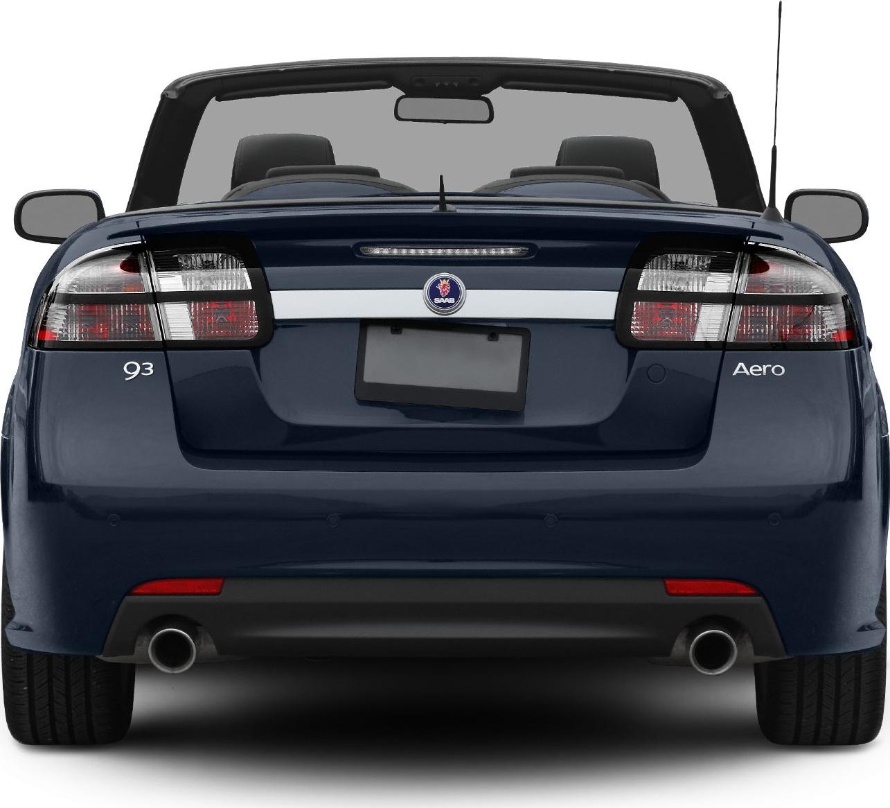 2008 Saab 9-3 Convertible II (facelift 2007) Rear View