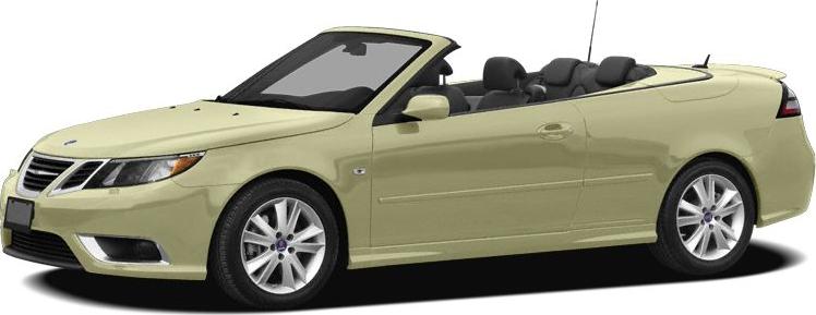 Beige 4-seat convertible with open roof and sleek sporty design