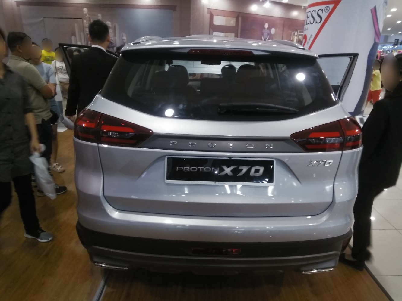 rear view