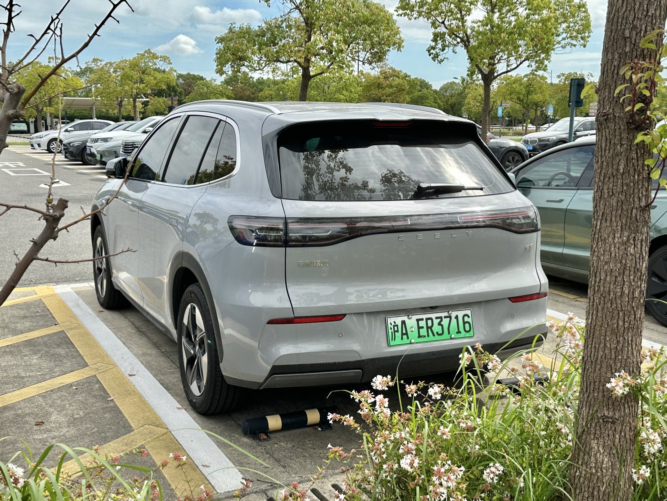 3/4 rear-left view