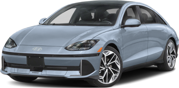 Front three-quarter view with LED headlights and alloy wheels