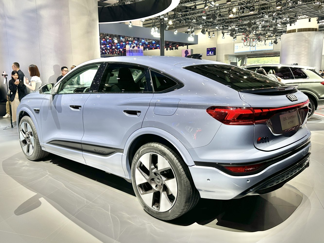 Sleek Sportback rear and aerodynamic side profile with modern wheels