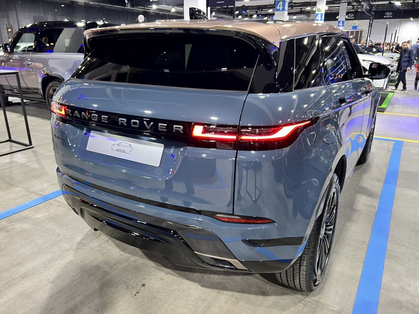 Modern LED tail lights and sleek rear design of a luxury SUV
