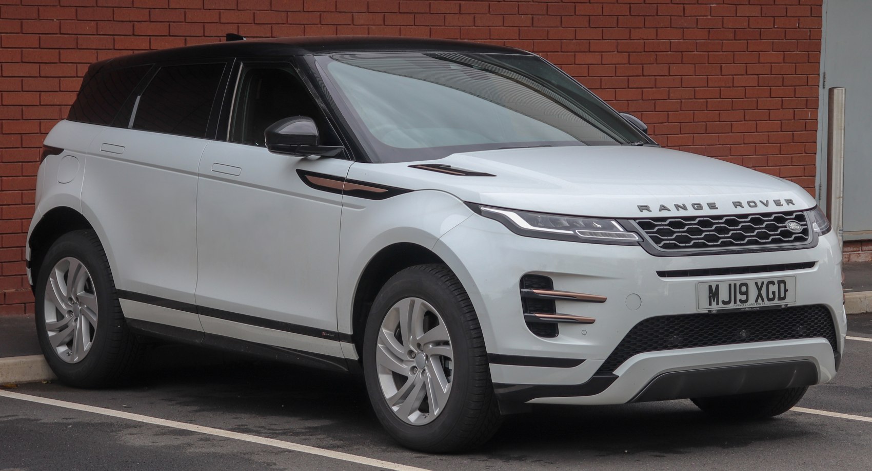 Modern compact SUV with LED headlights and distinctive front grille