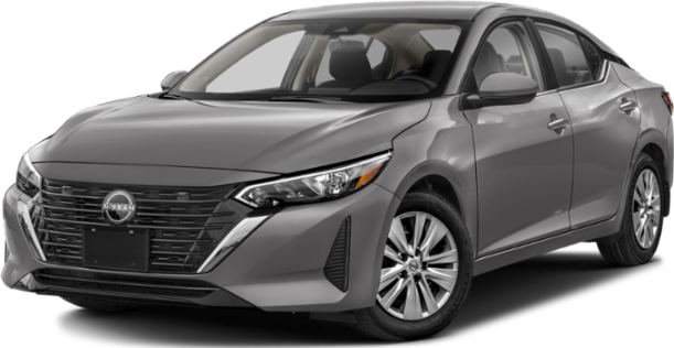 Sharp front grille and aerodynamic side profile of a modern sedan