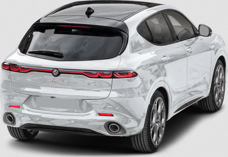 Rear view with updated taillights and dual exhausts