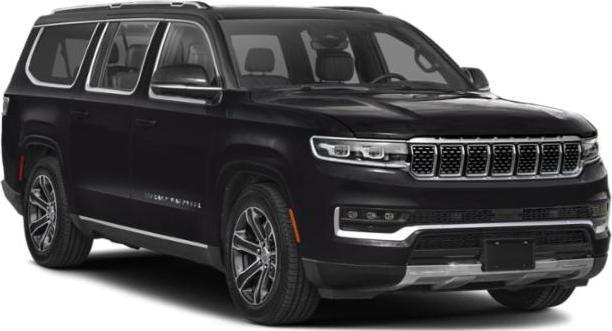 Large SUV with seven-slot grille and LED headlights