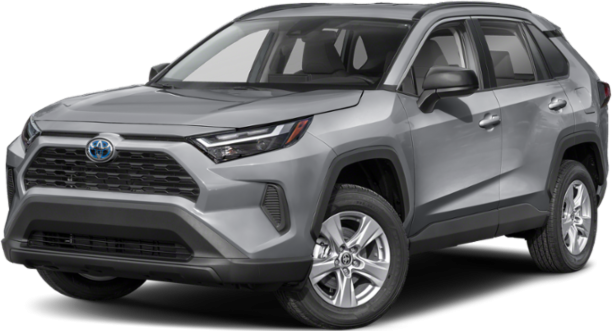 Front view of SUV with LED headlights and alloy wheels