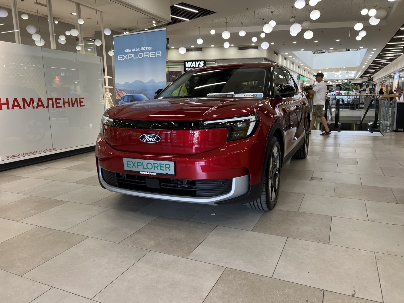 Sleek front design with LED headlights and aerodynamic elements