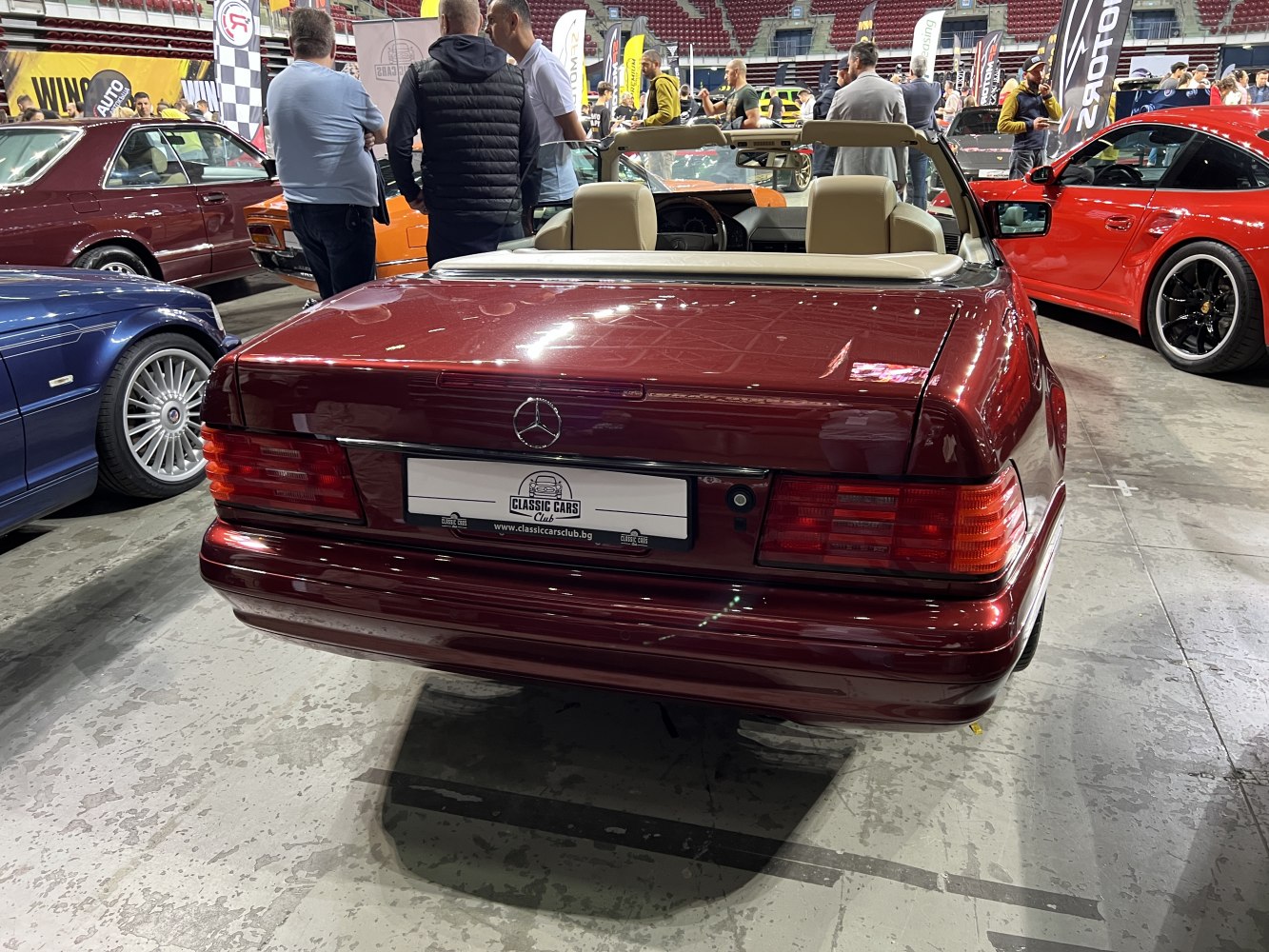 1995 Mercedes-Benz SL (R129, facelift 1995) Rear View