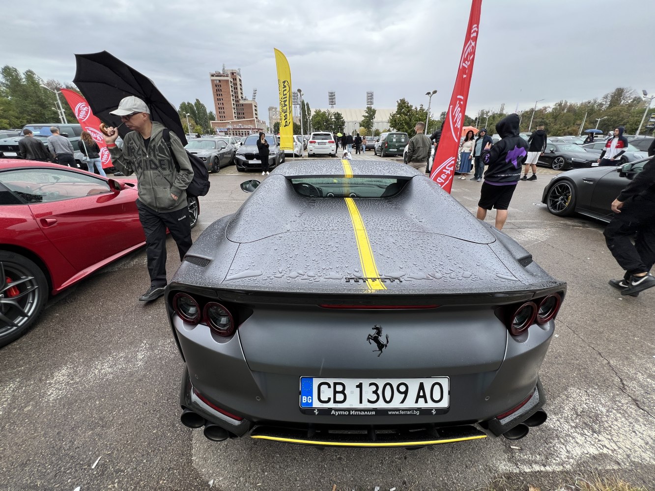 2018 Ferrari 812 Superfast Rear View