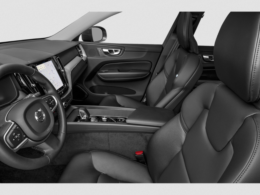 Luxury interior with digital touchscreen and premium seats