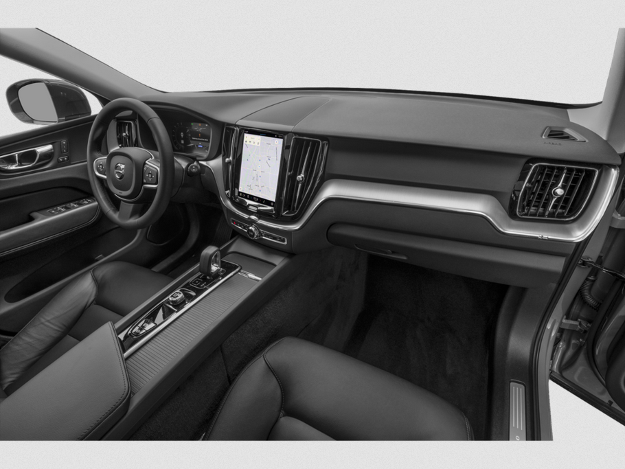 Modern interior with touchscreen navigation and digital driver display