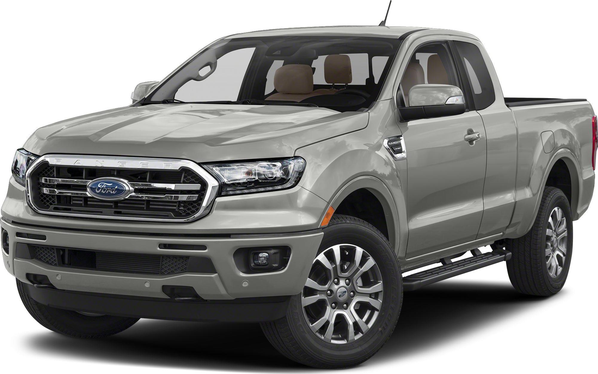 Front and side view of modern pickup featuring robust grille and alloy wheels