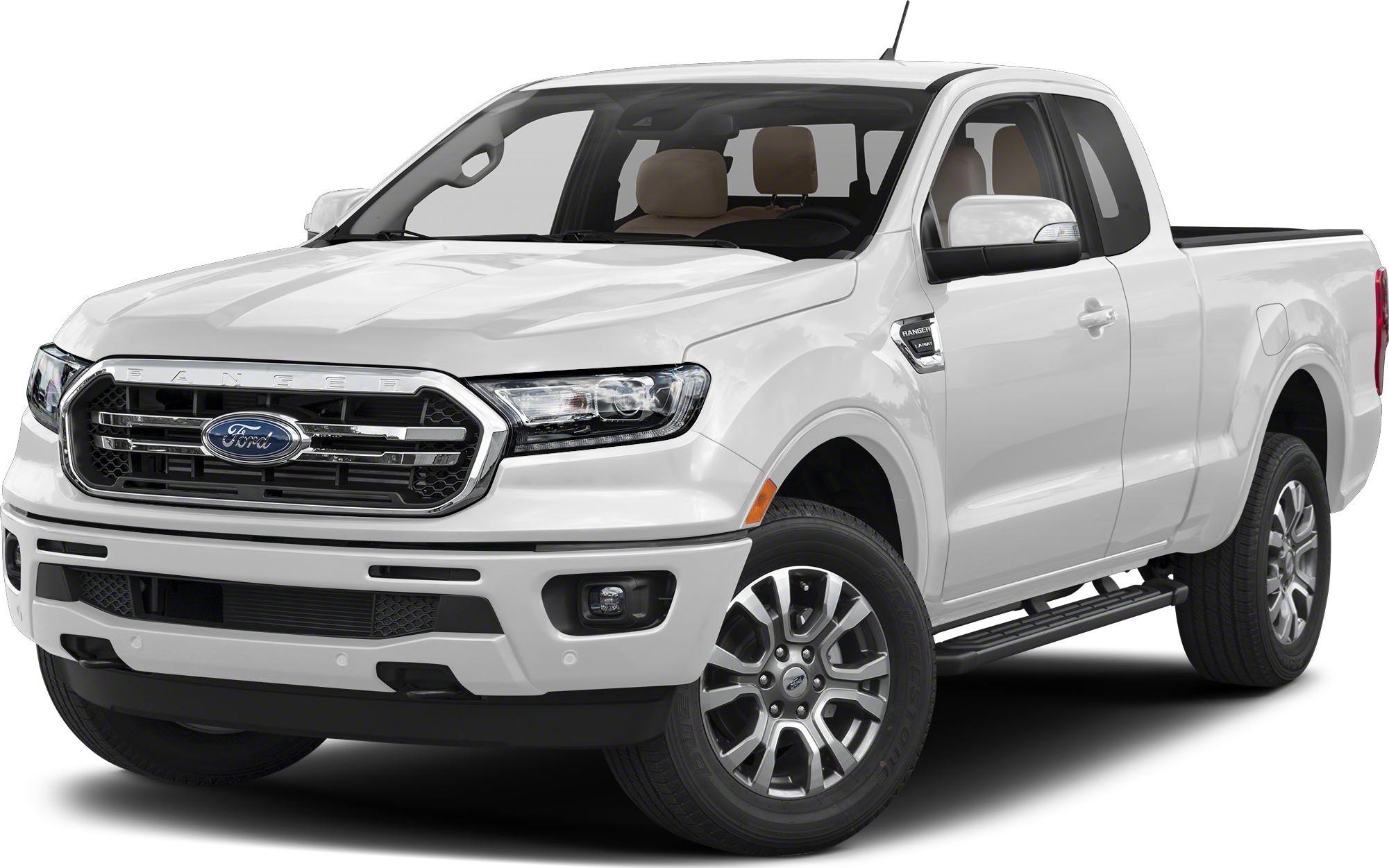 Pickup truck with crew cab, chrome grille, multi-spoke wheels