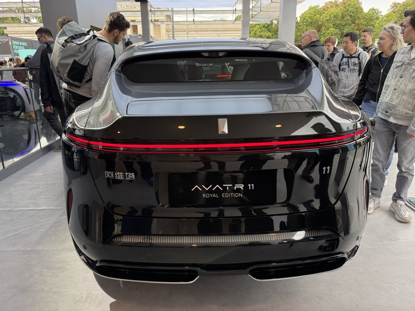 2022 Avatr 11 Rear View