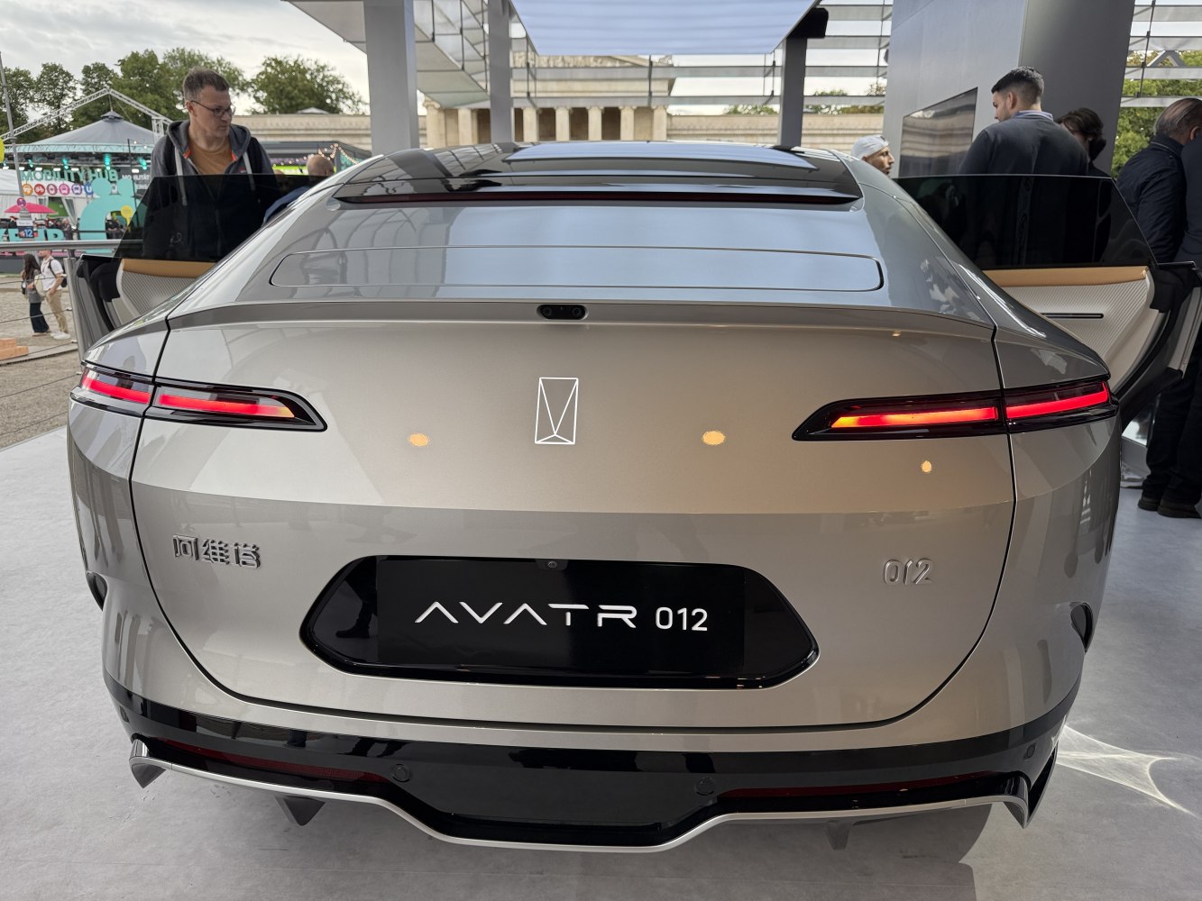 2025 Avatr 012 Rear View