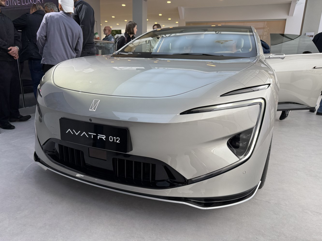 Sleek front fascia and futuristic LED lighting