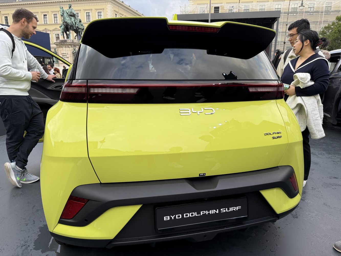 2025 BYD Dolphin Surf Rear View