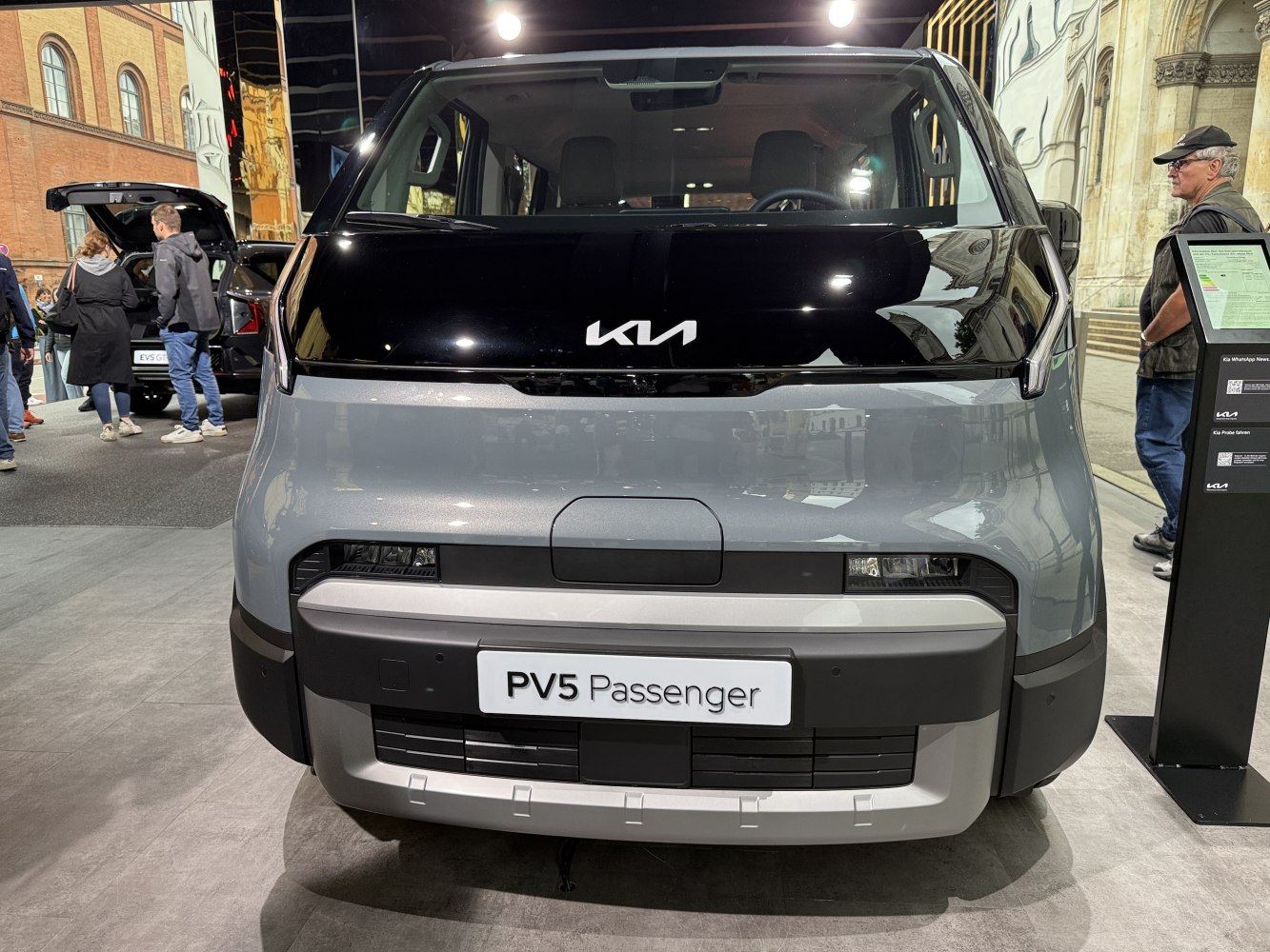 Futuristic front design with unique headlight integration