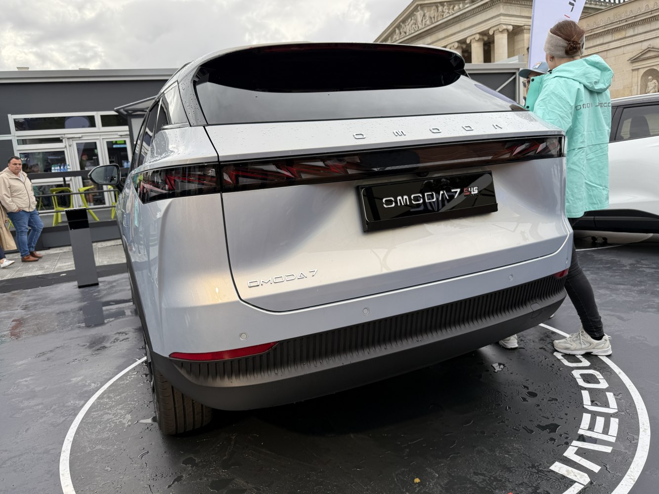 Sleek rear design with modern, horizontal tail lights