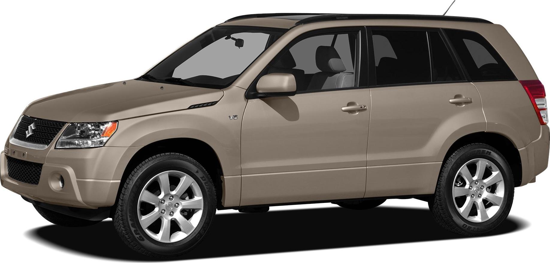 Side profile of 5-door SUV with V6 badge and alloy wheels