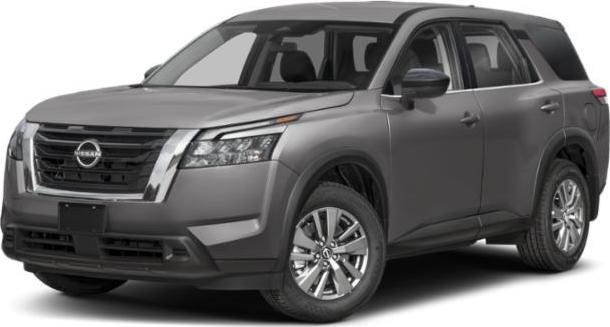 Front three-quarter view of SUV with updated grille and LED headlights