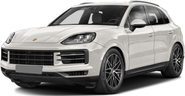 Front side view with LED headlights and aerodynamic body.