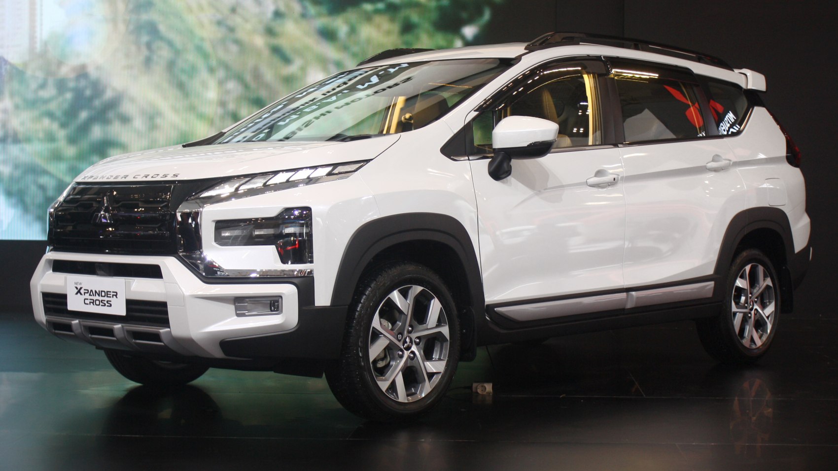 Modern SUV with split LED headlights and stylish alloy wheels
