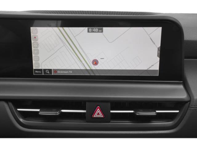 Widescreen navigation system with digital map and GPS interface