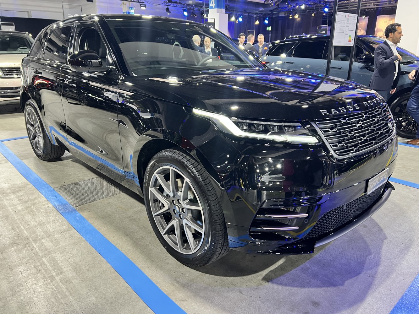 Sleek LED headlights and stylish alloy wheels on a luxury SUV