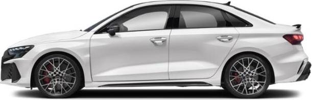 2025 Audi RS3 Sportback (8Y, facelift 2024) Side View Left