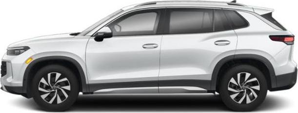 Side profile of a modern mid-size SUV with aerodynamic design