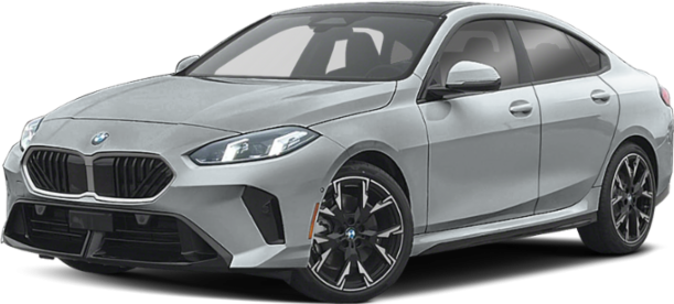 Front side profile with LED headlights and large sporty wheels