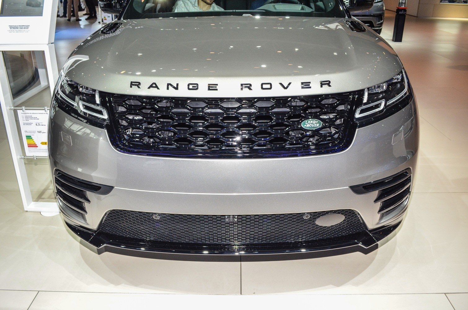 Front grille and LED headlights with luxury SUV styling
