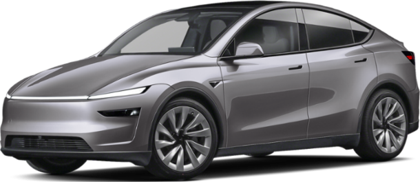 Front side view with sleek headlights and alloy wheels