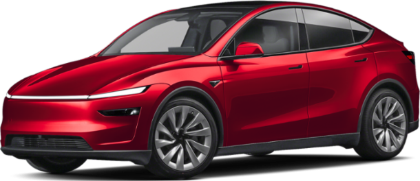 Sleek aerodynamic electric SUV with modern headlight design