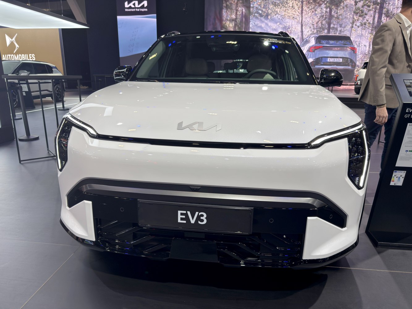 Front view with sleek LED headlights and modern grille design.