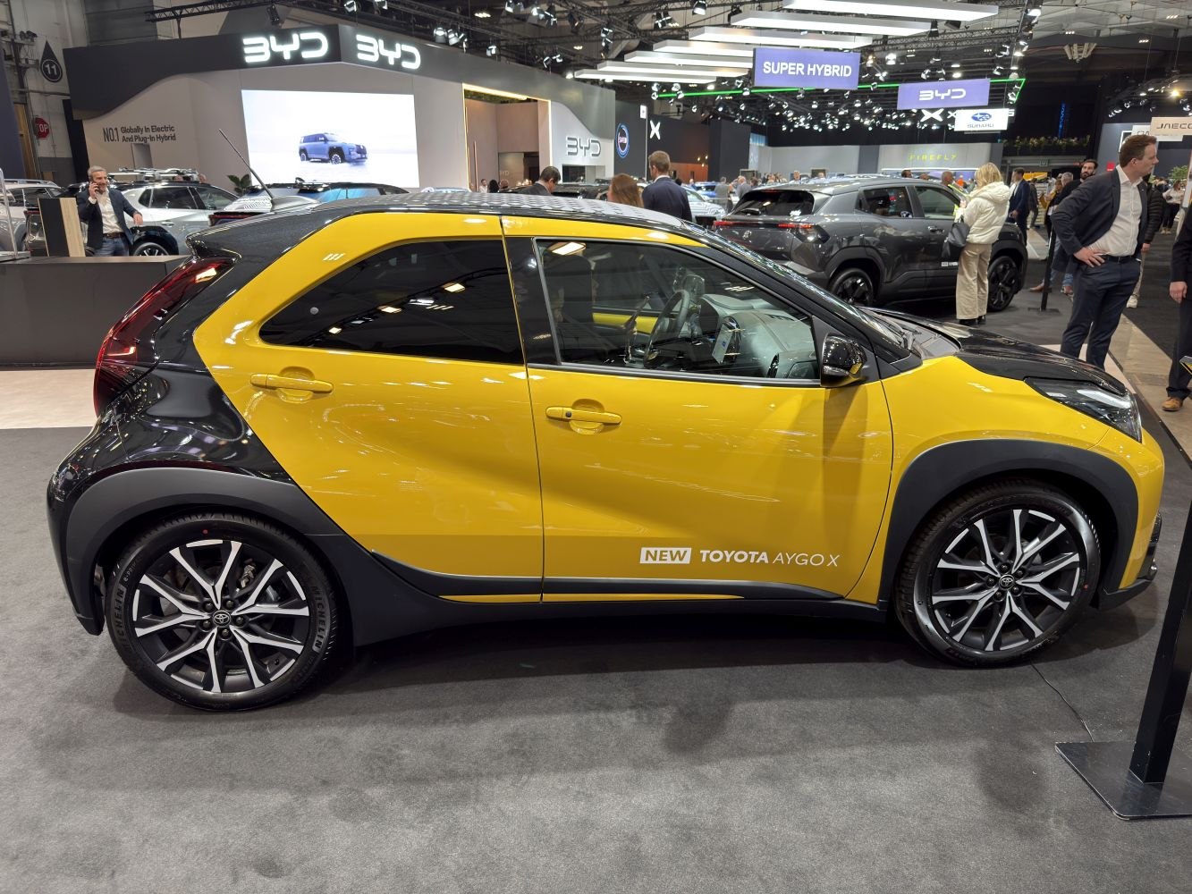 2026 Toyota Aygo X (facelift 2025) Side View Right