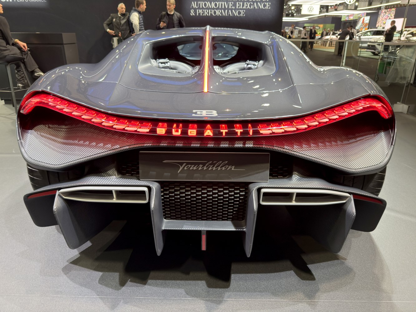 2026 Bugatti Tourbillon 2026 Bugatti Tourbillon Rear View