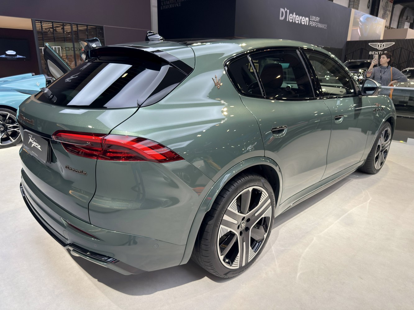 Sleek rear and side view with sharp taillights and stylish alloy wheels