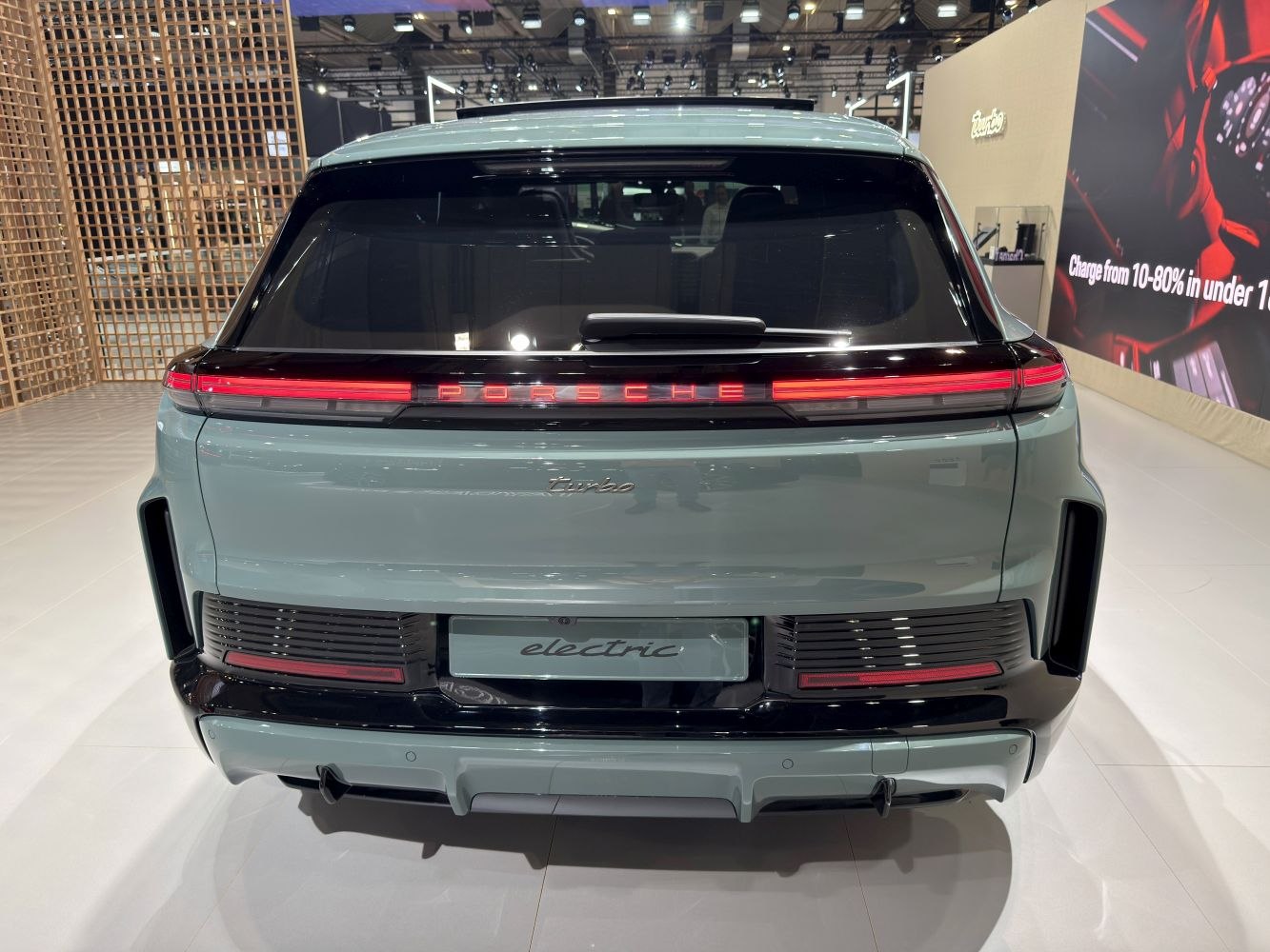 2026 Porsche Cayenne IV Electric 2026 Porsche Cayenne IV Electric Rear View