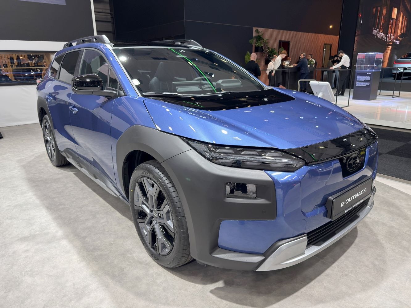 Sleek front design with modern headlights and robust bumper.