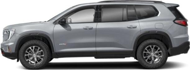 Side profile of SUV with alloy wheels and tinted windows